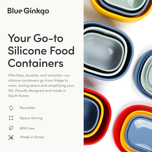 Silicone Food Storage Containers (3 Count)