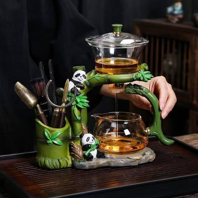 Tea Infuser Lazy Kungfu Magnetic TeaPot Semi