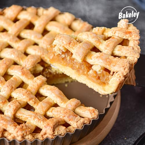 9 Inch Round Tart Pan with Loose Removable Bottom