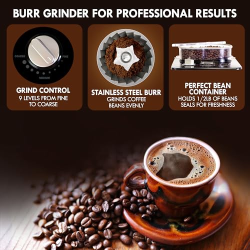 Kenmore Elite Grind and Brew Coffee Maker w