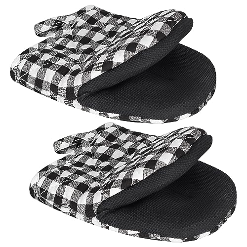 1 Pair Short Oven Mitts