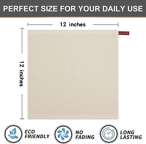 100% Cotton Waffle 12 (12 Count)
