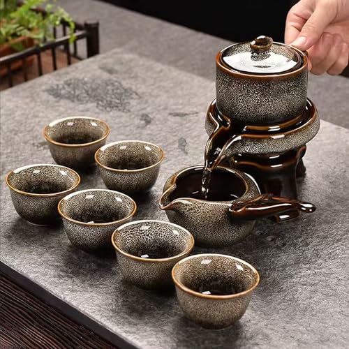 Lazy Tea Set Automatic Stone Grinding Pot