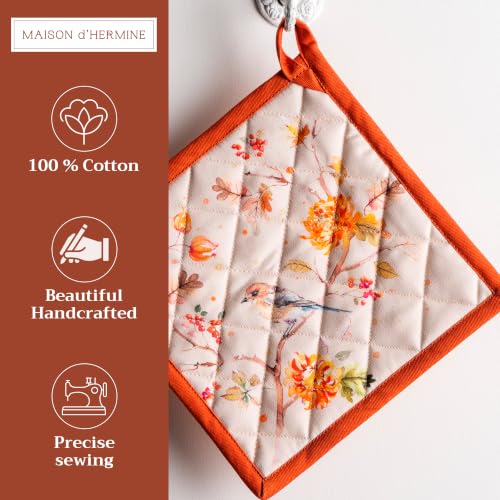 Pot Holders 100% Cotton Potholders (2 Count)