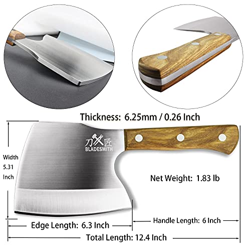 Meat Cleaver Butcher Axe Bone Chopper Heavy Duty