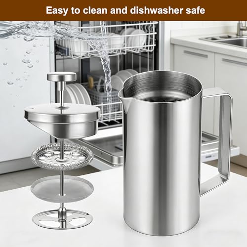 600ml Small French Press Coffee Maker