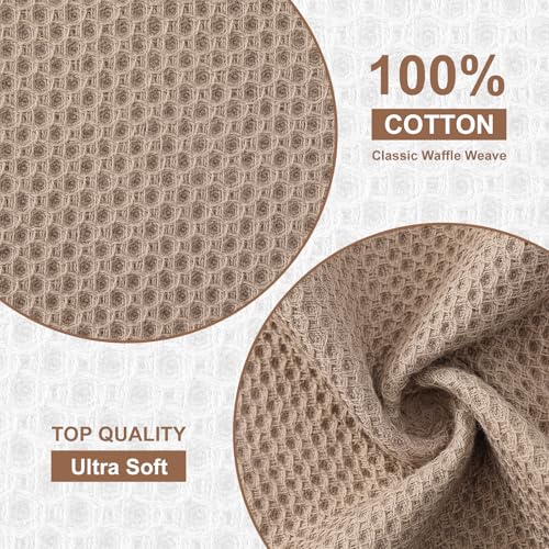 100% Cotton Waffle 8 (8 Count)