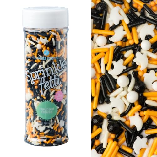 Natural Dye Free Halloween Sprinkles