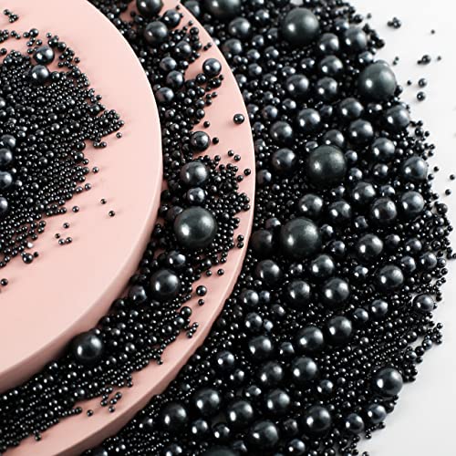 Black Pearl Sugar Sprinkles (4.58 Ounce)