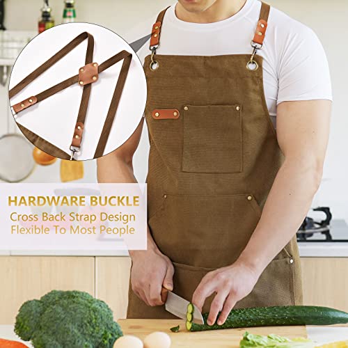 Canvas Aprons for Men Chef Apron