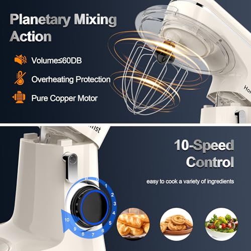 Stand Mixer 6.5QT 10