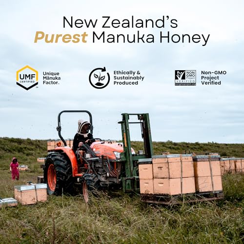 New Zealand Manuka Honey UMF 20+ (17.6 Ounce)