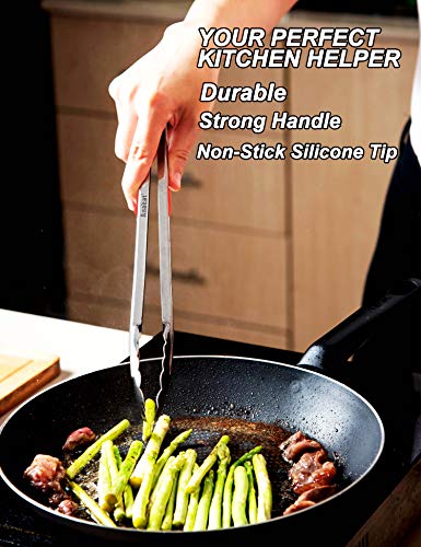 Premium Sturdy Barbecue Tongs for Kitchen Grill & BBQ