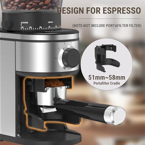 Conical Burr Coffee Grinder Electric