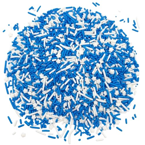 Sprinkles Edible Cake and Cupcake Sprinkles with Assorted Shapes and Sizes for Parties (4 Ounce)