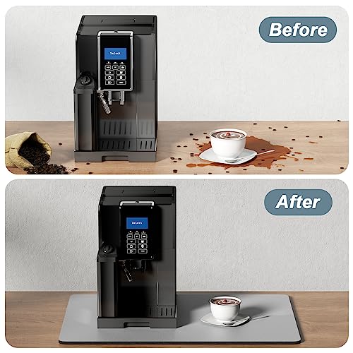 Coffee Mat 16" x 24" Coffee Bar Mats for Espresso Machine Station Accessories and Organizer