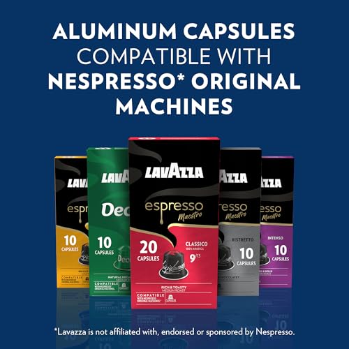 Espresso Variety Pack of Aluminum Capsules Compatible with Nespresso* Original Machines (60 Count)