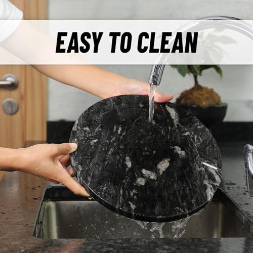 Brazilian Natural Granite Round Cutting Board for Kitchen