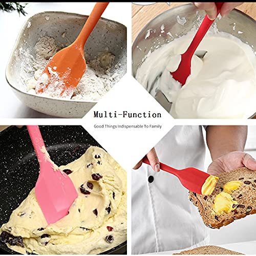 8 Pieces Silicone Spatulas (8 Count)