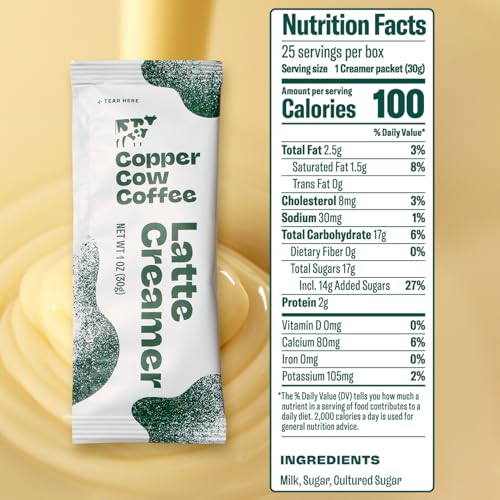 Sweetened Condensed Milk Coffee Creamers Singles 25pk (25 Ounce)