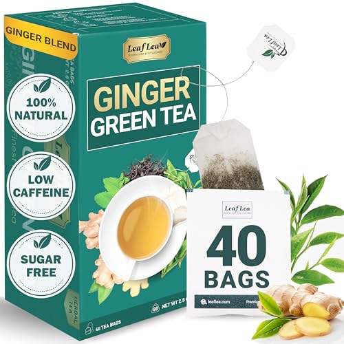 Green Tea With Ginger Bags (40 Count)