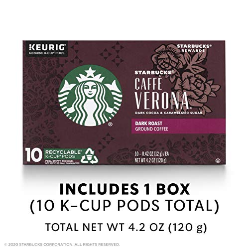 Dark Roast K Cup Coffee Pods (10 Count)