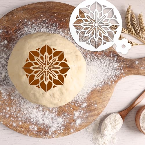 Mandala Cookie Coffee Stencils (25 Count)