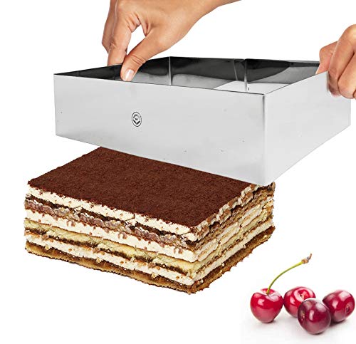 NewlineNY Stainless Steel Cake Mousse Ring Molding Forming
