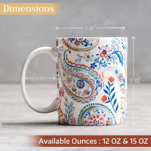 Coffee Mug with Handles Tea Cups
