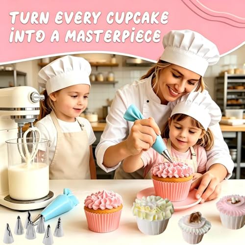 10Pcs Pleated Skirt Ruffle Piping Tips