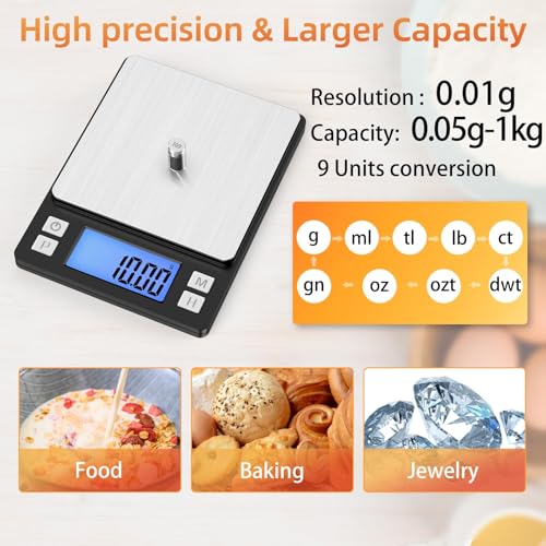 0.01g Small Digital Gram Scale