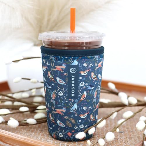 JavaSok Iced Coffee & Cold Soda Insulated Neoprene Cup Sleeve