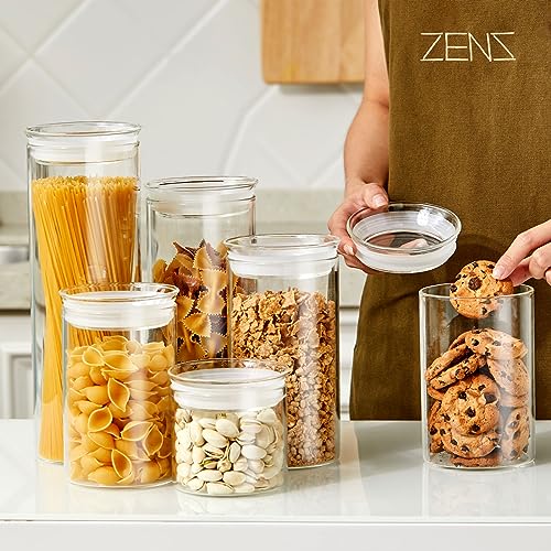 15oz Airtight Glass Jars Set of 3