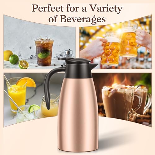 2 PCS 68 OZ Thermal Coffee Carafe (2 Count)