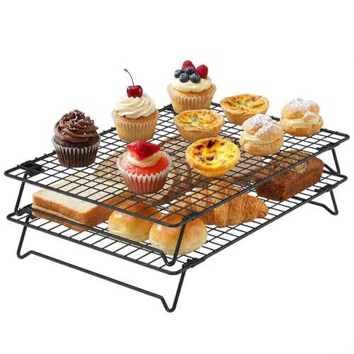 13.4" × 9.4" Stackable Cupcakes Cooling Racks
