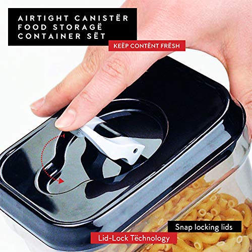 Airtight Food Storage Containers (4 Count)