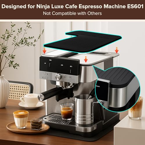 Silicone Top Mat for Ninja Luxe Cafe Espresso Machine ES601 ES701