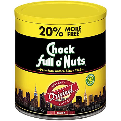 Chock Full o’Nuts Original Roast Ground Coffee (31.2 Ounce)
