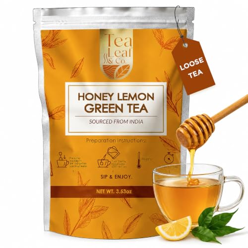 Honey Lemon Green Tea Loose Leaf (3.53 Ounce)