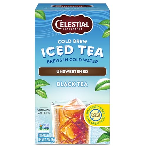 Cold Brew Unsweetened Black Tea Iced 18 tea bags (18 Count)