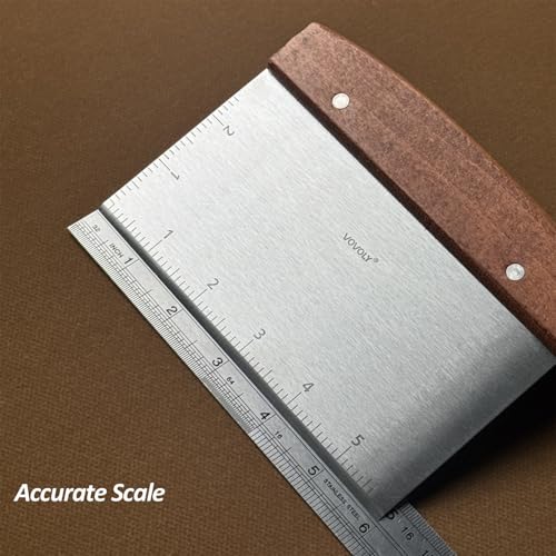 Multipurpose Bench Scraper Kitchen Utensil for Flat Top Griddle