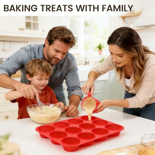 Silicone Muffin Pan (2 Count)