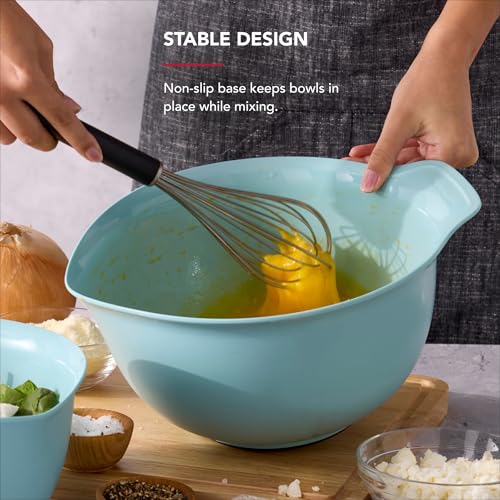 Universal Nesting Plastic Mixing Bowls