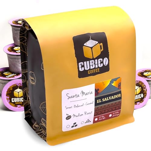 Medium Roast El Salvador Single Origin Coffee Pods (10 Count)