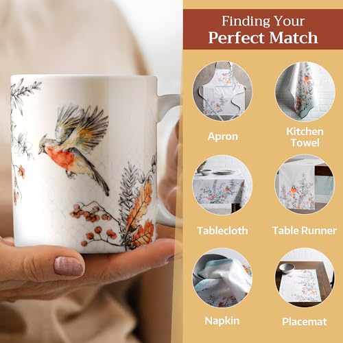 Coffee Mug with Handles Tea Cups (2 Count)