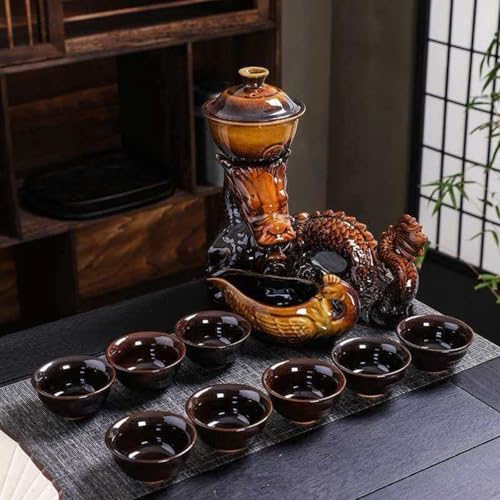 Chinese Gongfu Tea Set Ceramic Teapot with Infuser