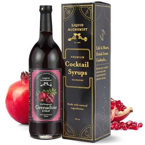 Grenadine Syrup for Cocktails (25.4 Fl Oz)