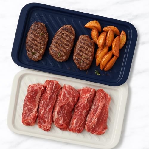 17" x 10.5" Grilling Prep and Serve Trays (2 Count)
