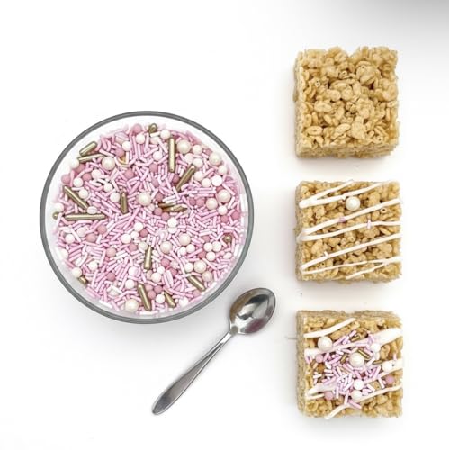 Sprinkles Edible Cake and Cupcake Sprinkles with Assorted Shapes and Sizes for Parties (4 Ounce)