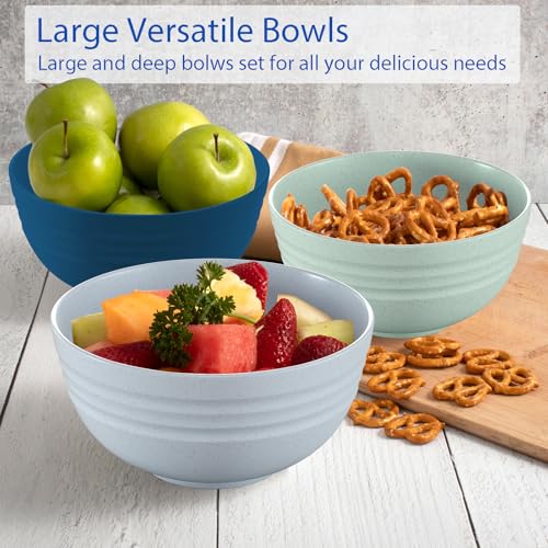 Set of 6】 Unbreakable Soup Bowls